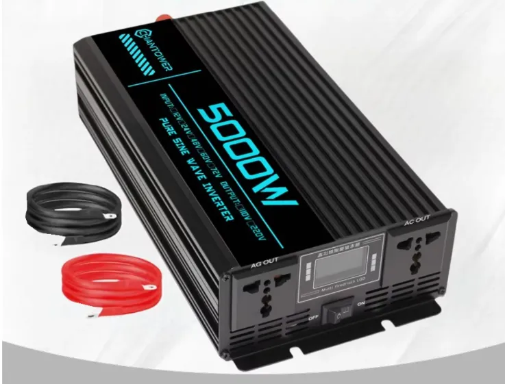 INVERTER 220V-5000W (INVERTER) DE CORRIENTE DIRECTA  A CORRIENTE ALTERNA (12V a 220V)