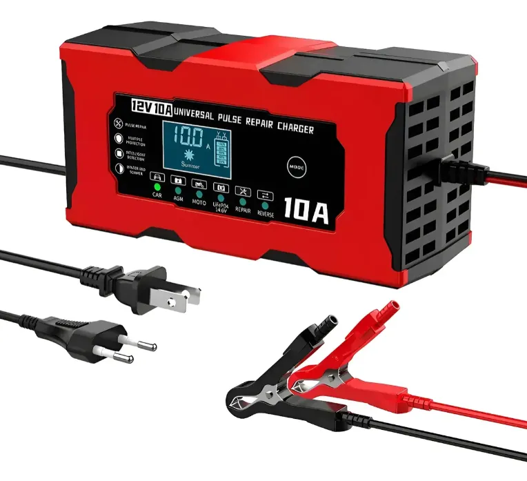 CARGADOR DE BATERIA CONEXION 110V A 12V