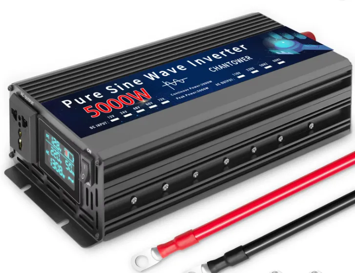 INVERTER 110V-5000W (INVERTER) DE CORRIENTE DIRECTA  A CORRIENTE ALTERNA (12V a 110V)