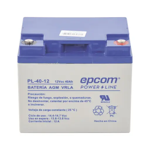 BATERIA. APLICACIONES SOLARES DE DESCARGA LENTA. AGM-VRLA 12V, CAPACIDAD: 40AH