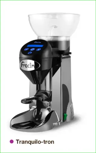 FRACINO Small Venues. TRANQUILO TRON NEGRO. MOLINO AUTOMATICO (ON DEMAND). TOLVA 500g.